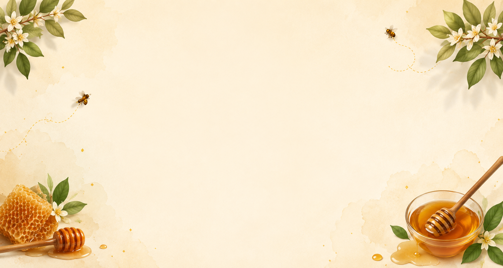 Honey Collection Background